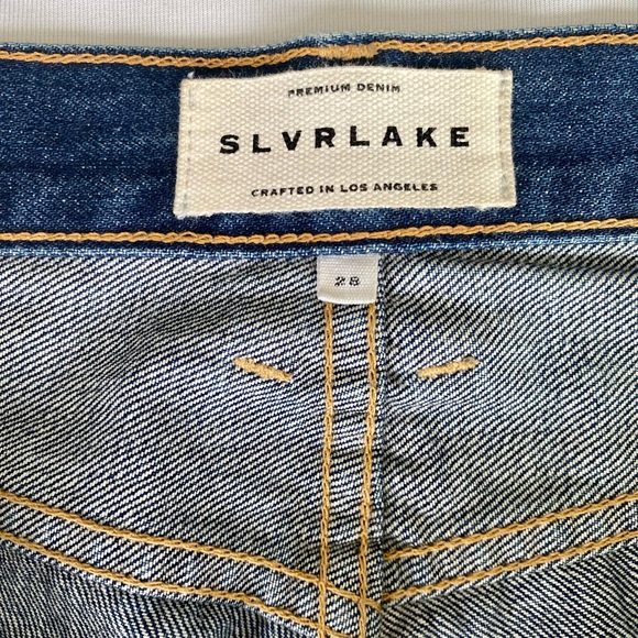 SLVRLAKE London High Rise Straight Leg jeans Size 28 - Picture 6 of 8